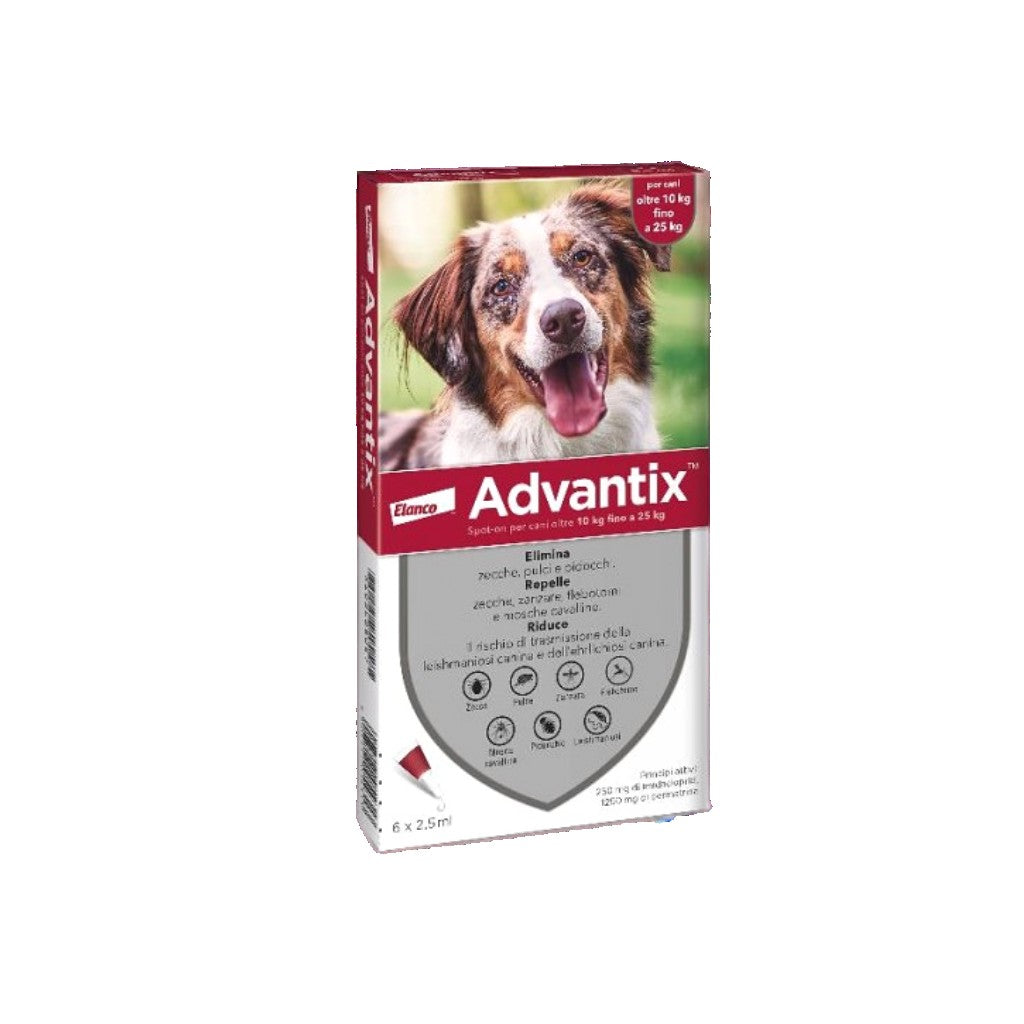 ANTIPARASSITARIO CANI Advantix Spot On 10-25 kg - TRATTAMENTO ANTIPARASSITARIO - Bild 4 von 5