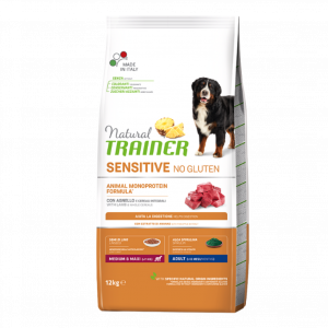 NATURAL TRAINER MEDIUM-MAXI SENSITIVE NO GLUTEN ADULT Natural Trainer