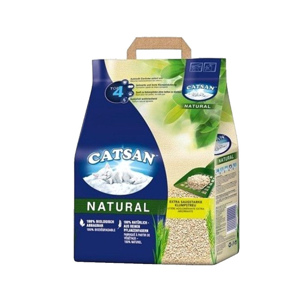 Catsan Natural 100 Bio Agglomerante