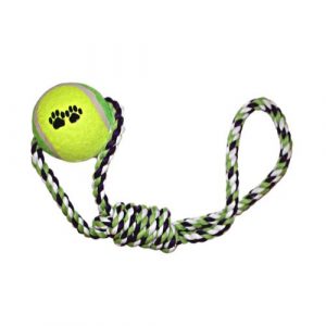 Corda con palla da tennis, palla da tennis con corda, tira e molla, cotonosso,
