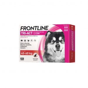 FRONTLINE TRI-ACT, 6 pipette, Boehringer Ingelheim, antiparassitario per cani grandi,