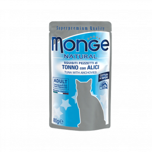 Monge Natural Bustine Tonno con Alici,