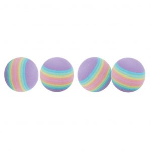 SET DI PALLINE ARCOBALENO TRIXIE