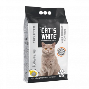 Cat's White Carboni Attivi, lettiera per gatti, lettiera agglomerante,