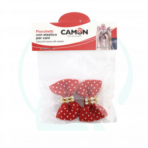fiocchetti cani camon, fiocchetti chic per cani,