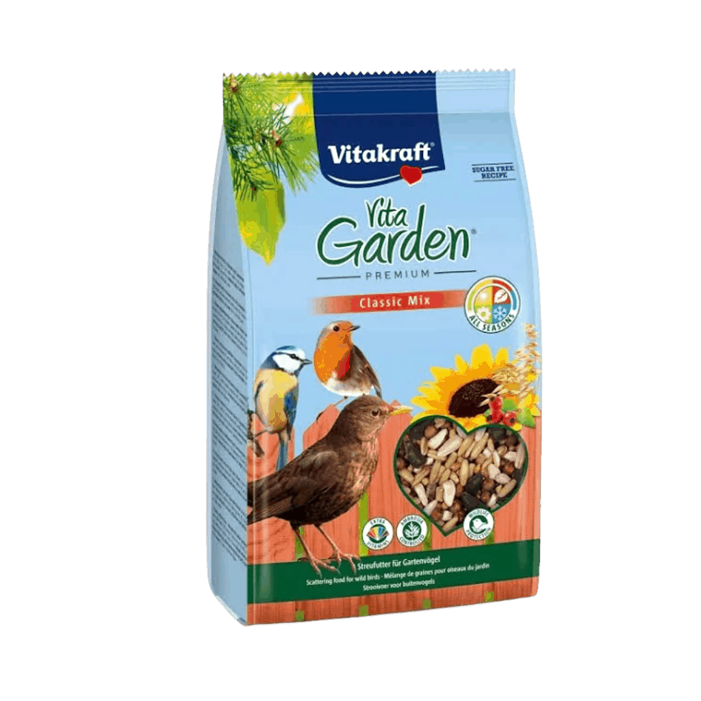 Leimüller Cibo Premium Per Uccelli Selvatici - Miscela Senza Grano Con Semi Di Girasole - 5 Kg Per Alimentazione Annuale
