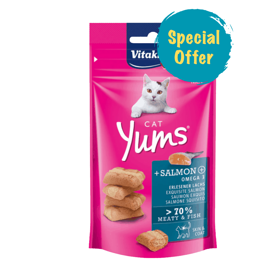 Snack Leccabile Per Gatti Al Salmone - 5 X 15 G, Senza Additivi - Foto 2