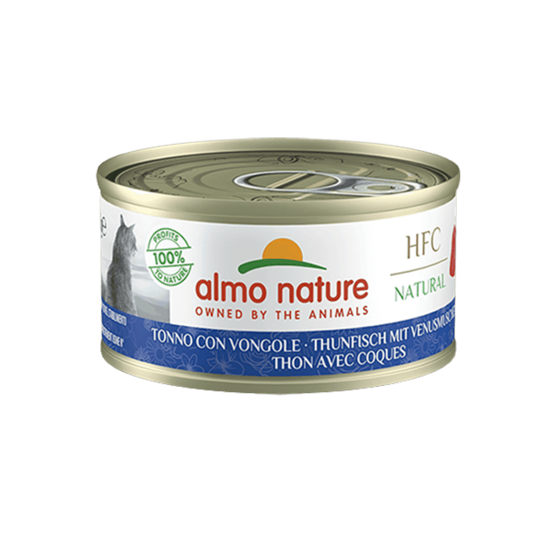 almo nature HFC Complete natvoer voor volwassen katten. Kip met Groene Bonen (24 blikjes van 70 g