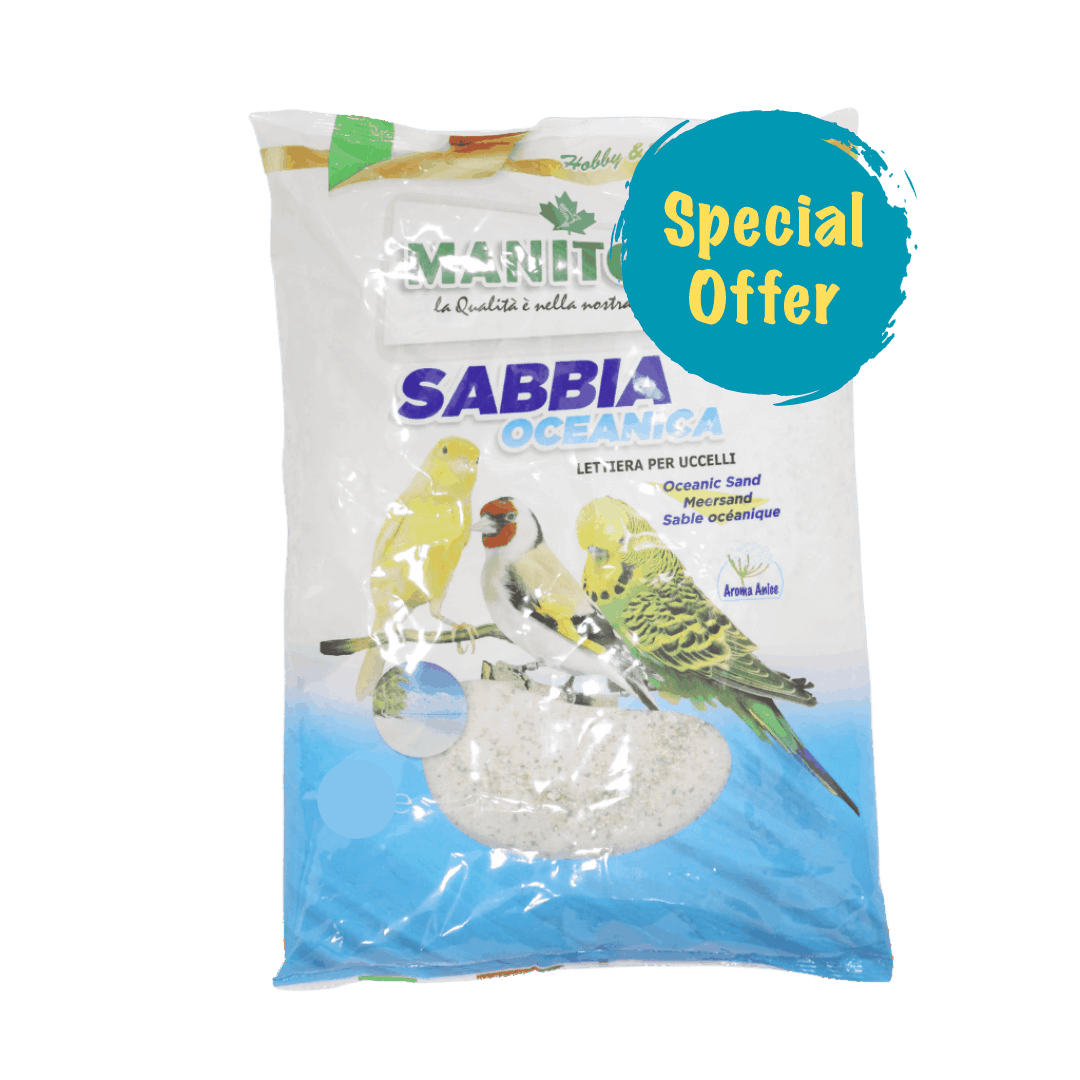 Super Promo Manitoba Sabbia Oceanica 2kg (Scadenza 07/06/2023