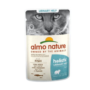 Almo Nature Holistic Urinary Help Pesce 70gr, Almo Nature, alimento umido gatti Almo Nature,