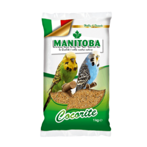 Manitoba Cocorite Biscuit, Manitoba, mangimi per cocorite,