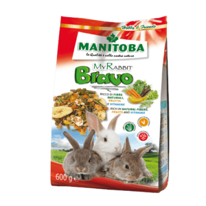 Manitoba My Rabbit Bravo, Manitoba, alimento completo per conigli nani,