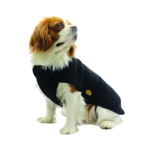 Fashion Dog Cappotto per cani in Pile Nero cane, Fashion Dog,