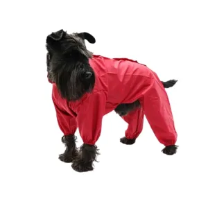 Fashion Dog Tuta Impermeabile Rosso, Fashion Dog,
