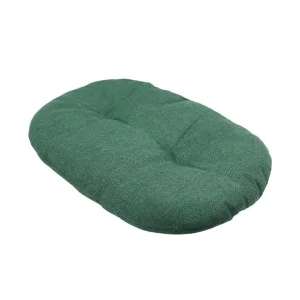 Leopet Cuscino Nettuno Verde, cuscino per cani ovale,