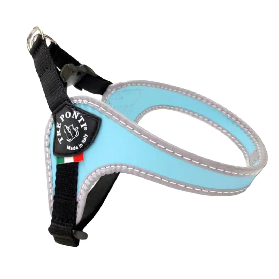 Tre Ponti Pettorina Easy Fit Genesis Regolabile Azzurro