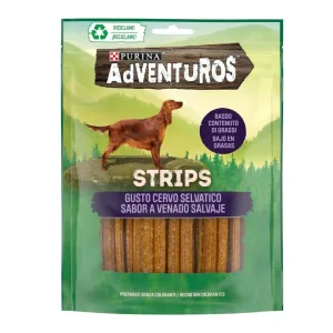 Purina Adventuros Strips snack per cani 90 gr,