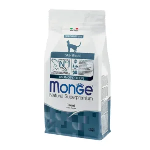 Monge Natural Superpremium Gatto Sterilised Trota