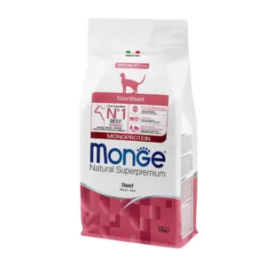 Monge Natural Superpremium Gatto Sterilised al Manzo