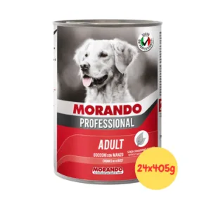 Morando Professional Umido Cane Adult Bocconi con Manzo