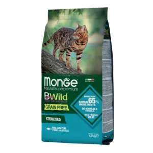 Monge BWild Grain Free Gatto Sterilised