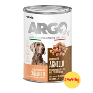 Argo Umido Cane Adult Bocconi con Agnello