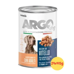 Argo Umido Cane Adult Bocconi con Vitello