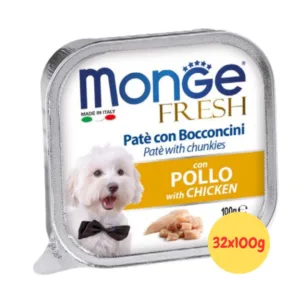 monge fresh pollo 32 vaschette