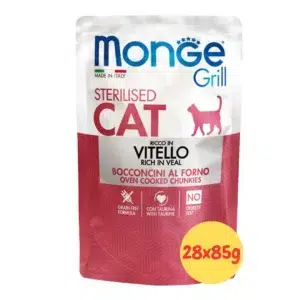 Monge Grill Sterilised Cat Vitello