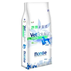 Alimento Vetsolution Cane Diabetic 12 kg sacco di cibo secco veterinario