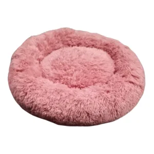 cuccia rosa in pelouche