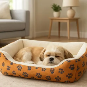 Cuccia pelosetta per cani e gatti