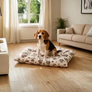 Xl cuscino materassino per cani l modello woof con angoli vivi e