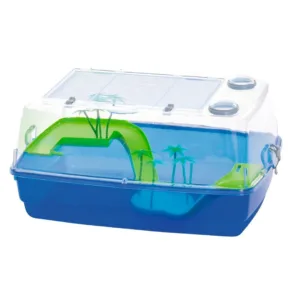MPS Tartarughiera Corfù 53x38x25,5h cm habitat con palme e isolotto