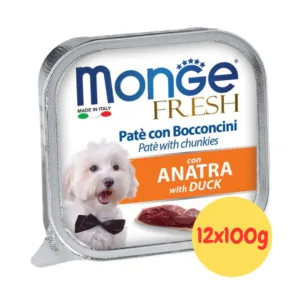 Monge Fresh Adult Anatra 12x100g confezione da 12 vaschette
