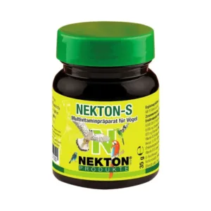 Integratore Nekton-S Multi-Vitamin for Birds 35 g flacone con tappo verde