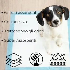 tappetini assorbenti per cani