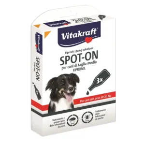 Antiparassitario Vitakraft Fiprovit per cani medi da 134mg