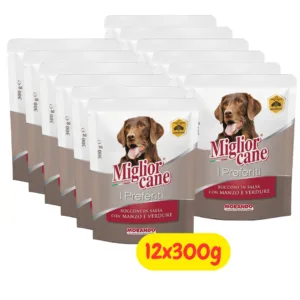 Miglior Cane i Preferiti Bocconi in Salsa