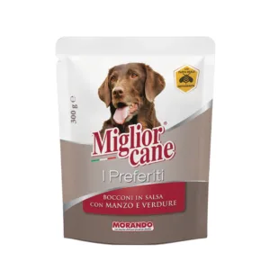 miglior cane bocconcini in salsa