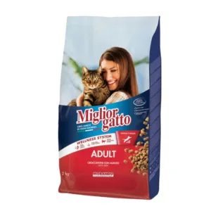 Croccantini Miglior Gatto Adult con manzo in confezione da 2kg