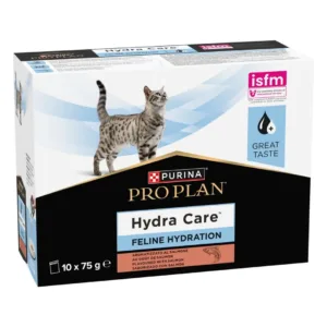 Confezione multipack Purina Pro Plan Hydra Care al salmone per gatti