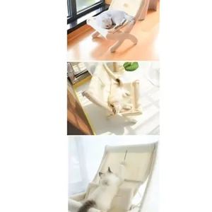 cuccia per gatti a forma di sedia