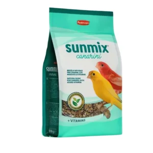Confezione Padovan Sunmix Canarini 850g con scagliola e semi selezionati