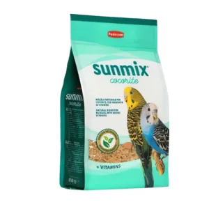 Miscela di semi Padovan Sunmix Cocorite 850g per pappagallini ondulati