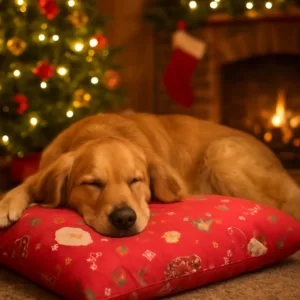Cuscino natalizio per cani e gatti