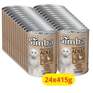 lattine simba umido per gatti