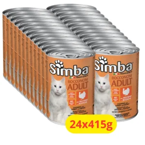 simba umido per gatti con tacchino