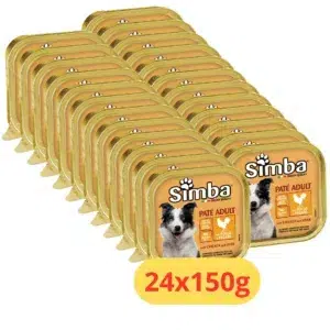patè simba per cani con pollo e fegato