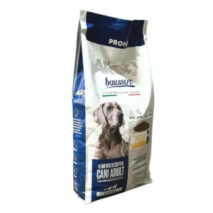 Sacco bianco Argo Benessere Cane Adult al Pollo con immagine di Weimaraner
